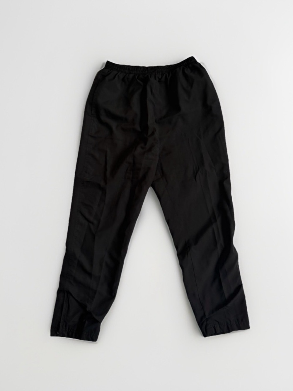 Vintage 80s 90s Windbreaker Track Suit Bomber Jacket & Pants Script Pattern L - Picture 9 of 16